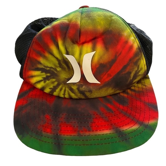 HURLEY Reggae Colors Snapback Surf Hat Cap One Size - Picture 1 of 7